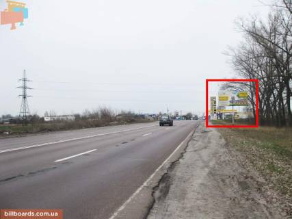 Billboard A in Boryspil, 3х6  Trasa E40, st. Kiivs'kij Slah, 1, v'izd v m.Borispil' zi storoni Harkova Photo 1