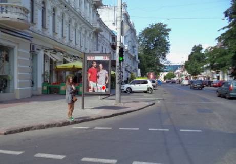 Citylight B in Odessa, 1.8x1.2  Grec'ka st., 21 - Risel'evs'ka st. Photo 1