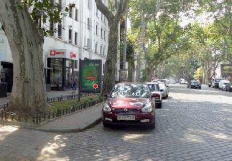 Citylight B in Odessa, 1.8x1.2  Puskins'ka st., 47 - Bazarna st. Photo 1