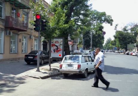 Citylight A in Odessa, 1.8x1.2  V. Arnauts'ka st., 41 - Risel'evs'ka st. Photo 1