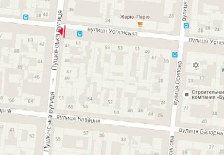 Scrolller, Scroll A in Odessa Uspenskaa st. - Puskinskaa st., 41 - 237317 scheme