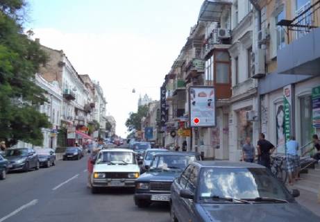 Citylight B in Odessa, 1.8x1.2  Lanzeronivs'ka st., 19 Photo 1