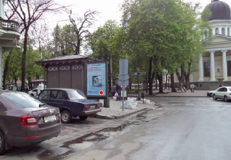 Citylight B in Odessa, 1.8x1.2  Grec'ka st. - Preobrazens'ka st. Photo 1