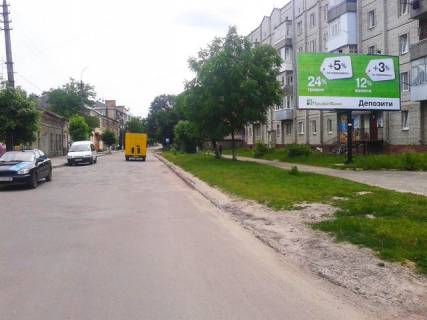Billboard A in Brody, 6x3м.  m. Brodi, st. Franka, 45, na centr, zupinka gromads'kogo transportu Photo 1