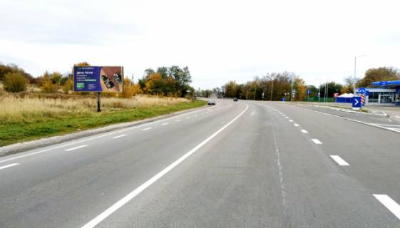 Billboard B in Mykolayiv (Lviv region), 6x3м.  Avtodoroga M06 (Kiiv  - Cop), m. Mikolaiv, naproti AZS ANP + central'nij viizd z m. Mikolaiv na m. Strij + zovta vitrozahisna luminescentna ramka Photo 1
