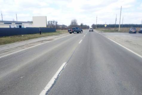Billboard B in Radekhiv, 4x3м.  m. Radehiv, st. Tranzitna, viizd z mista v napramku m. Gorohiv, trasa L'viv - Luc'k (N-17), na m. Gorohiv + zovta vitrozahisna luminescentna ramka Photo 1
