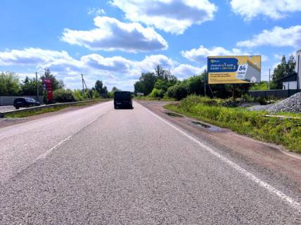 Billboard A in Shepticriy (Chervonograd), 6x3м.  м. Червоноград, вул. Львівська, виїзд з міста в напрямку м. Львів, м. Жовква, траса Ковель - Жовква (Р-15), на кордон м. Рава - Руська, АЗС, внутрішня митниця, індустріальний парк Photo 1