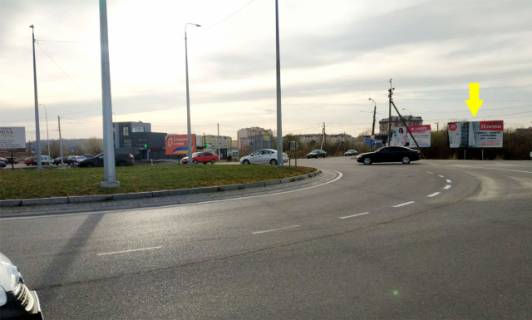 Billboard A in Lviv, 6x3м.  m. Zovkva, avtokil'ce, st. L'vivs'ka, central'nij vizd v misto + na kordon z Pol'seu, na m. Cervonograd, trasa L'viv- Rava-Rus'ka (M-09) + na ATB Photo 1