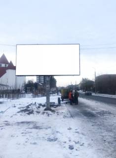 Billboard B in Brody, 6x3м.  m. Brodi, z/d vokzal, centr mista, st. Zaliznicna 50, z vokzalu v centr Photo 1