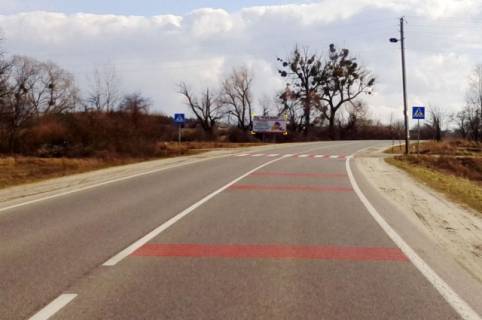 Billboard B in Zhovkva, 6x3м.  m. Zovkva, obizdna z kordonu, m. Cervonograd na m. L'viv + vizd v m. Zovkva, trasa L'viv - Rava - Rus'ka (M-09), na ATB, na AZK OKKO Photo 1