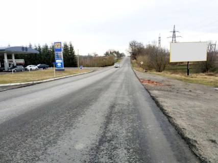 Billboard A in Peremishlani, 6x3м.  m. Peremislani, vizd v m. Peremislani z napramku m. Rogatin, porad AZK + zovta vitrozahisna luminescentna ramka Photo 1