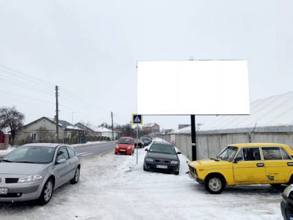 Billboard A in Brody, 6x3м.  m. Brodi, st. Septic'kogo, promzona, p-tvo "Moda Ukraini", skladi, STO, na centr Photo 1