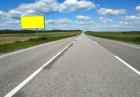 Billboard B in Lviv route, 6x3м.  Kordon, na kordon z resp. Pol'sa, avtodoroga L'viv - Rava - Rus'ka (M-09) + AZK + zovta vitrozahisna ramka, cerga vantazivok ne zakrivae vidimist' sita !!! Photo 1