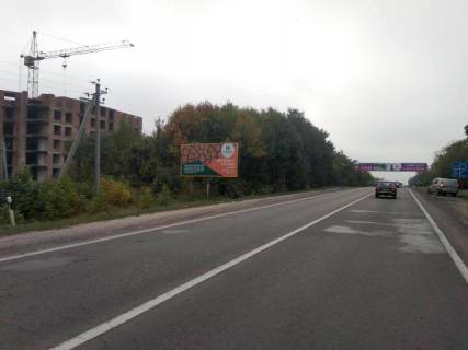 Billboard B in Lviv, 6x3м.  vizd v m. L'viv z storoni kordonu (m.Rava-Rus'ka), trasa L'viv- Rava-Rus'ka (M-09) + na AZK WOG, na avtomijku, zovta vitrozahisna luminescentna ramka Photo 1