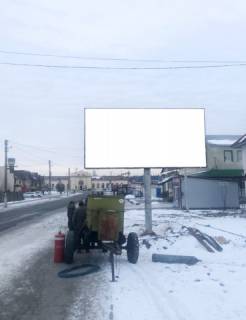 Billboard A in Brody, 6x3м.  m. Brodi, z/d vokzal, centr mista, st. Zaliznicna 50, na vokzal Photo 1