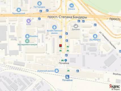 Non-Standard A in Kyiv, 1,25x2,10  Obolons'kij prosp., 5 scheme