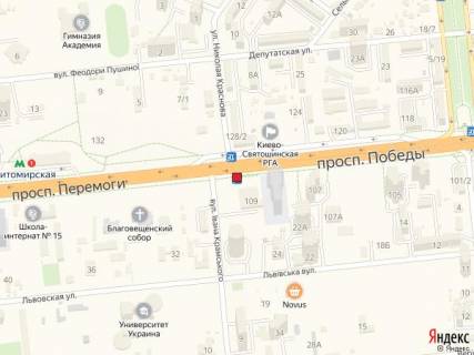 Non-Standard A in Kyiv prosp. Peremogi, 109 scheme