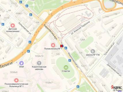 Non-Standard  in Kyiv st. Kirilivs'ka, 105 scheme