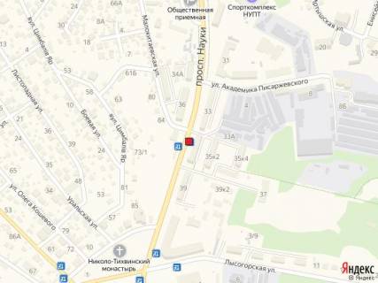 Non-Standard  in Kyiv prosp. Nauki, 35 scheme