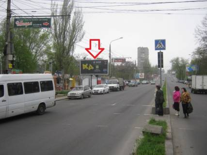 Billboard A in Zaporizhzhya, Щит 3х5.95  022_ul Pobedy /Stalevarov (radom 6 Gorbol'nica, Medicinskij universitet, ostanovki gorodskogo transporta)    Photo 1