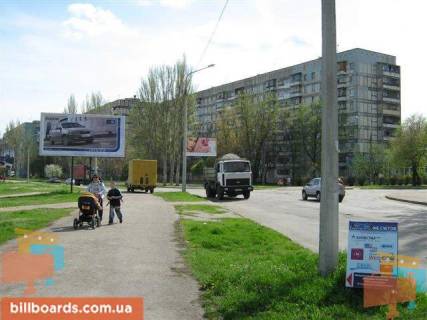Billboard B in Zaporizhzhya, 3x6  077_Zaporoz'e_st.Entuziastov Photo 1