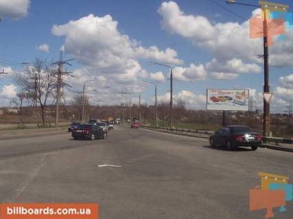 Billboard A in Zaporizhzhya, 3x6  107_Zaporizza_Pivnicne sose, st. Demokraticna, vid centru Photo 1