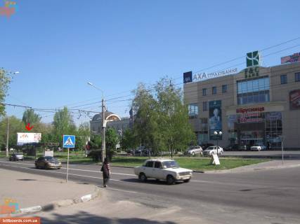 Billboard A in Zaporizhzhya, 3x6  003_Zaporizza_st. Nezaleznoi Ukraini /st.A.Novic'kogo Photo 1