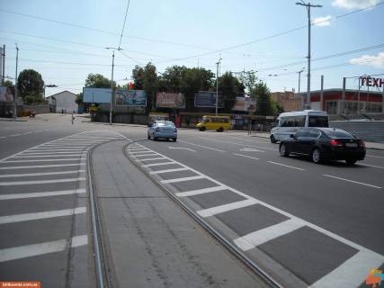 Prismatron, Prism A in Zaporizhzhya, 3х6  331_Zaporoz'e_pr Sobornyj  pl. Privokzal'naa, z/d Vokzal  - 414 Photo 1