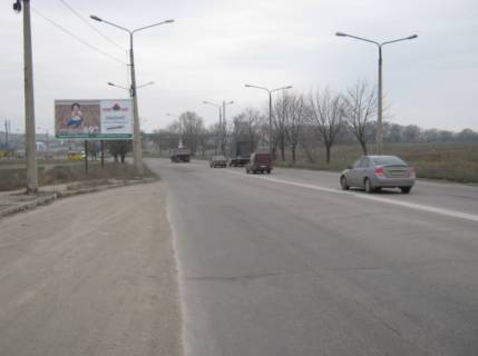 Billboard A in Zaporizhzhya, 3x6  099_Zaporoz'e_Hortickoe sosse St.Kalnysevskogo Photo 1