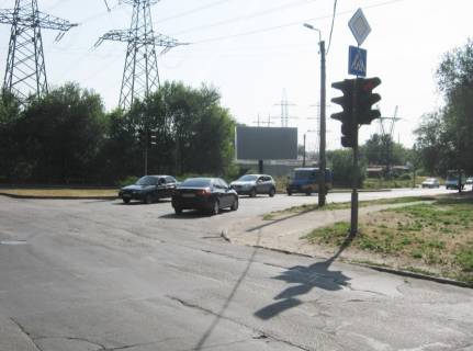 Billboard A in Zaporizhzhya, 3x6  185-1 Zaporoz'e Rekordnaa / Verhnaa Photo 1