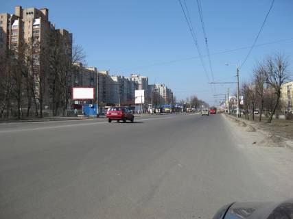 Billboard B in Zhytomyr, 3х6  av. Miru 11 (rinok Hmil'nik, m-t BILLA) st.B Photo 1