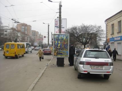 Citylight A in Zhytomyr, 1,2х1,8  st. Kiivs'ka (m-t ATB, zupinka central'nij avtovokzal) st.A Photo 1