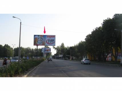 Billboard B in Zhytomyr, 3х6  st.Grusevs'kogo 77 (TRC Global, m-t ASAN) st.B Photo 1