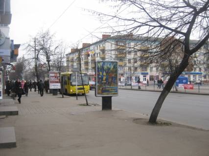Citylight + in Zhytomyr st. Kiivs'ka No2 (m-n Sumki, zupinka Hlibna) st.B Photo 1
