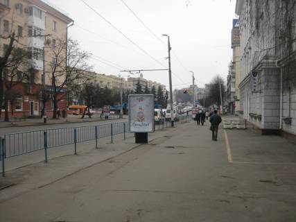 Citylight A in Zhytomyr, 1,2х1,8  st. Peremogi No2 (ofis UREKSa, bank Nacional'nij kredit) st.A Photo 1