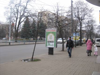 Citylight A in Zhytomyr, 1,2х1,8  st. Kiivs'ka No2 (m-n Sumki, zupinka Hlibna) st.A Photo 1