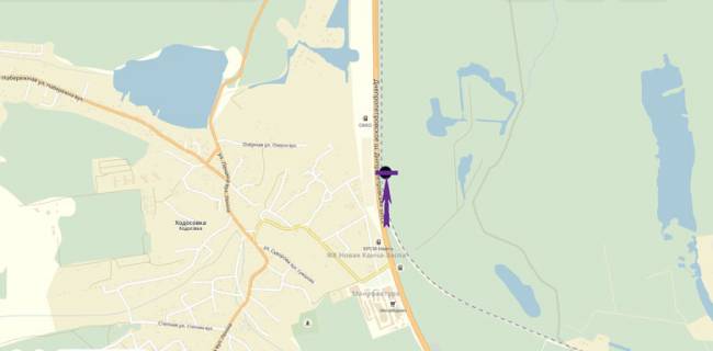 Billboard A in Khodosivka, 6 X 3 м  Obuhivs'ka trasa 21 km. - Lisniki scheme