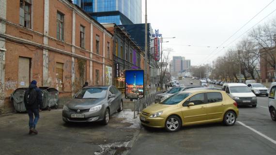 Citylight B in Kyiv, 1,2 X 1,8 м  st.Get'mana Pavla Skoropads'kogo(st.l.tolstogo),55 Photo 1