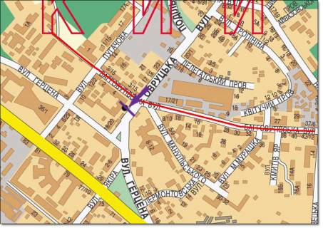 Scrolller, Scroll A in Kyiv, 3,14 X 2,3 м  st. Ovruc'ka,7/ st. Baggovutivs'ka,TC "Promenada" - 271028 scheme