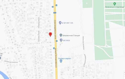 Billboard B in Kropyvnytskyi (Kirovograd) Vst. Holodnoars'ka, 140 scheme