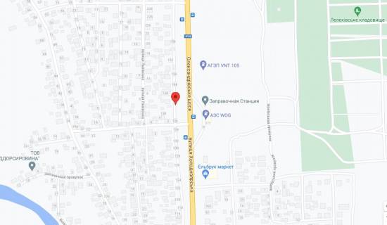 Billboard B in Kropyvnytskyi (Kirovograd) Holodnoars'ka, 142 scheme