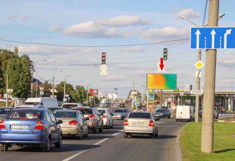 Video Billboard B in Kharkiv, 6x3  Sevcenko st. - Geroev Truda st. iz centra (napravlenie na Saltovku) - 295721 Photo 1