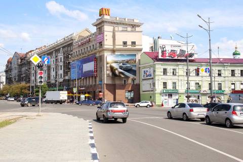 Video Billboard A in Kharkiv, 8,64х6,72  Pavlovskaa 6, torec , v centr (TC "Pavlovskij" naprotiv CUMa, vozle BTI) - 381815 Photo 1