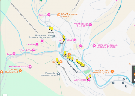 Video Billboard A in Bukovel 3х6 Пакет Максимальний - 613520 scheme