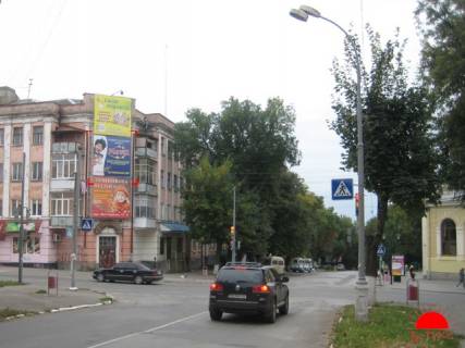 Facade Banners A in Kam'yanets-Podilsky, 6x3  st. Sevcenka, 15 (fasad serednij) Photo 1