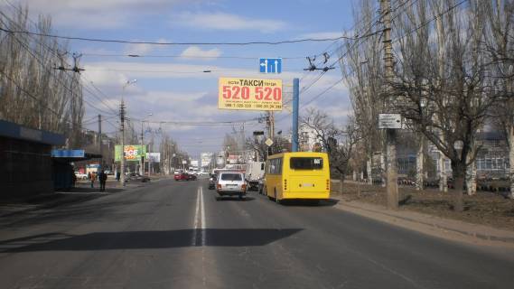 Billboard A in Mariupol, 3х6  av. Stroitelej (rajon doma No147/234) Photo 1