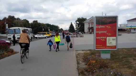 Citylight A in Zolotonosha, 1,20 х 1,80  st. Sevcenko, allea bila magazina "EKO-Market" Photo 1