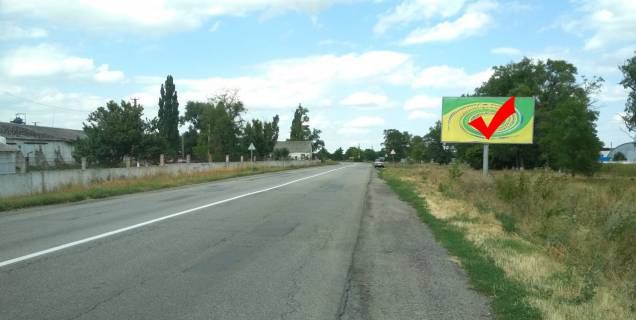 Billboard A in Mogiliv, 3,15 x 6,15  Caricanka - Dnipro, s. Mogil'ov Photo 1