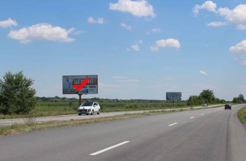 Billboard B in Dnipro trasi, 3x6  trasa Petrikivka - Lobojkivka, napram do m. Dnipro, pered AZS WOG Photo 1