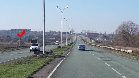 Billboard B in Svitlogirske, 3,15 x 6,15  Krivoriz'ke sose - na povoroti do s. Krinicki, s. Svitlogirs'ke, v storonu m. Krivij Rig Photo 1